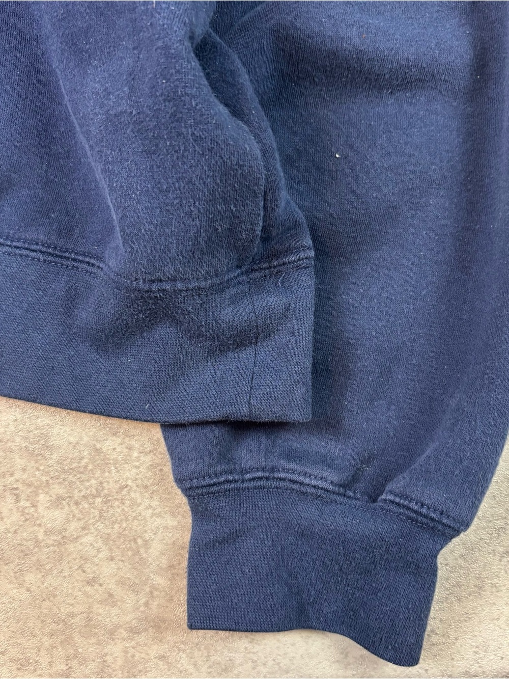 Y2k navy Michigan wolverine’s u of m spell out pro edge crewneck - Picture 4 of 4